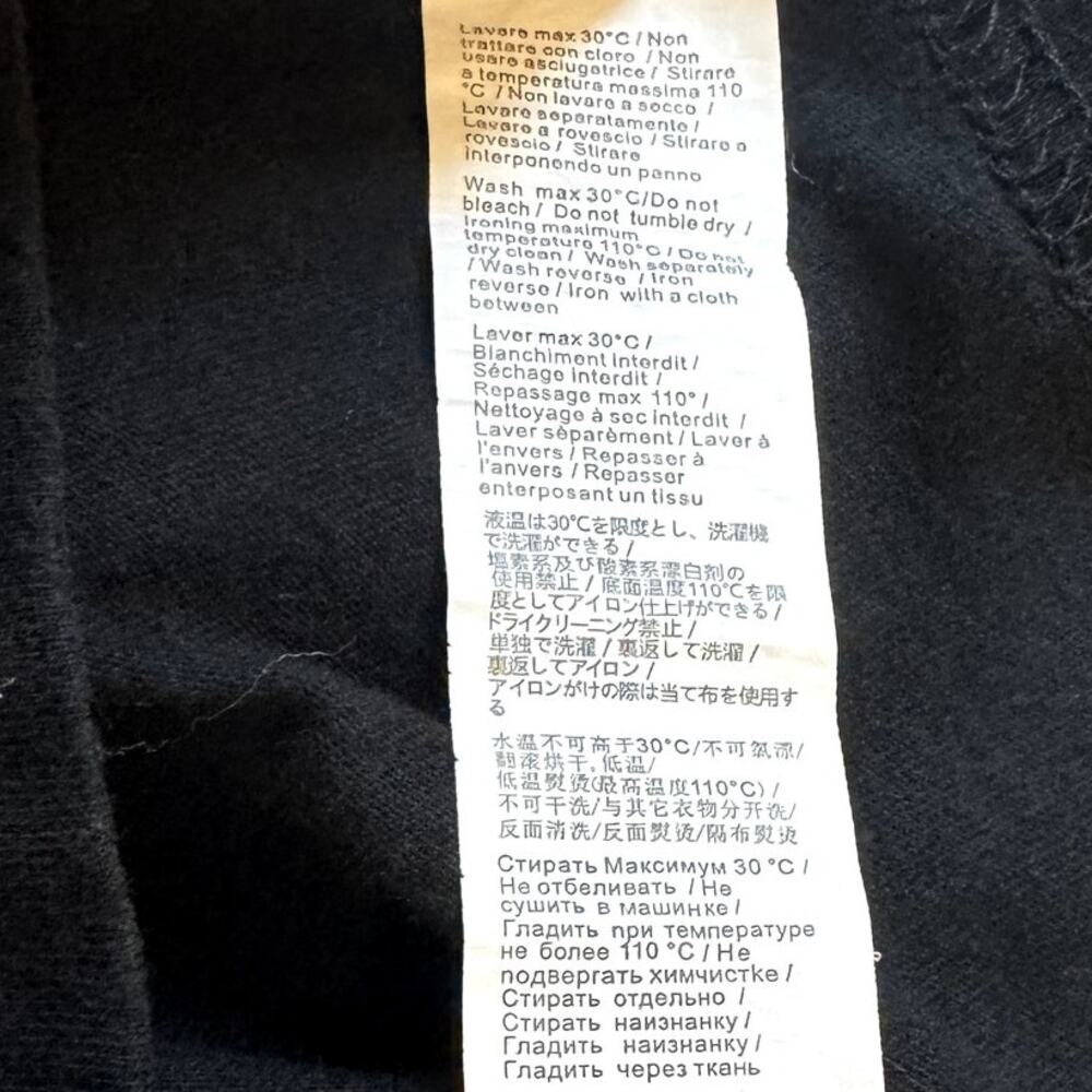 Men's Roberto Cavalli Black Snake Print Short Sleeve Crewneck Cotton T-Shirt S - Picture 6 of 7